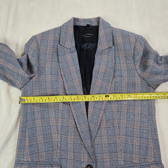 Equipment femme womens Jeanne blazer jacket. Size 8 - Picture 7 of 12